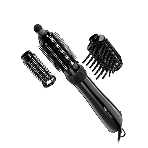 Braun Satin Hair 5 AS530 - Cepillo de pelo moldeador que seca, peina y refresca con el poder del vapor, rizador de pelo, color negro Braun Satin Hair 5 AS530 - Cepillo de pelo moldeador que seca, peina y refresca con el poder del vapor, rizador de pelo, color negro