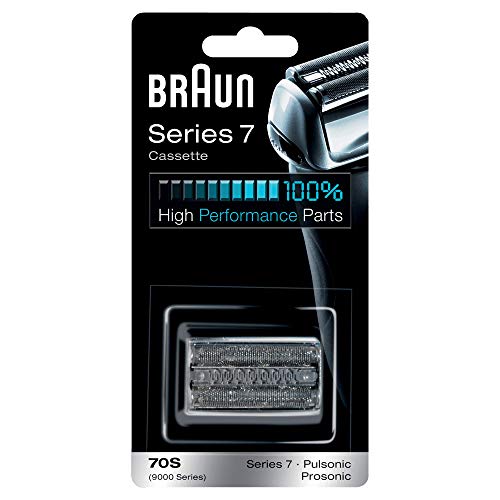 Braun Series 7 70S Cabezal de recambio para afeitadora eléctrica hombre, plata Braun Series 7 70S Cabezal de recambio para afeitadora eléctrica hombre, plata