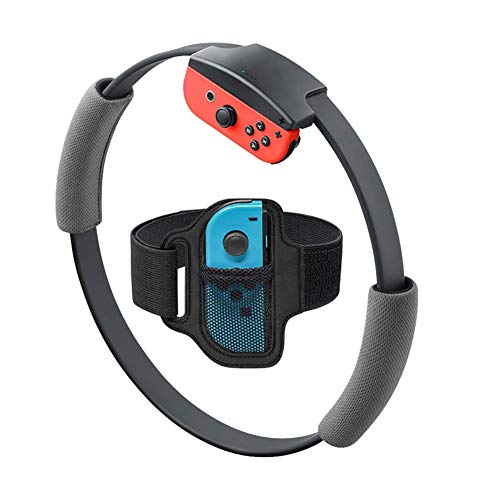 Brazalete de Control Elástica Ajustable de Reemplazo para Juego de Ring Fit Adventure de Nintendo Switch Juego de Ejercicios de Fitness Joycon Adapter 1 pcs (Sin Anillo) Brazalete de Control Elástica Ajustable de Reemplazo para Juego de Ring Fit Adventure de Nintendo Switch Juego de Ejercicios de Fitness Joycon Adapter 1 pcs (Sin Anillo)