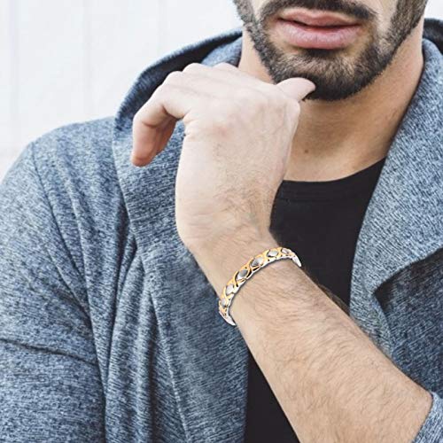 Brazalete para el cuidado de la salud, brazalete, brazalete para bajar de peso, brazalete para terapia, brazalete magnético, duradero para hombres, mujeres Brazalete para el cuidado de la salud, brazalete, brazalete para bajar de peso, brazalete para terapia, brazalete magnético, duradero para hombres, mujeres