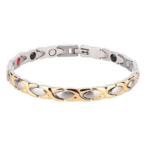 Brazalete para el cuidado de la salud, brazalete, brazalete para bajar de peso, brazalete para terapia, brazalete magnético, duradero para hombres, mujeres