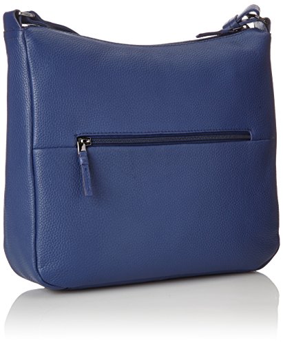 Bree- Faro 3, Blueprint, Cross Shoulder L S18, Bolsos maletín, Mujer, Azul (Blue), 12x30x37 cm (B x H x T)