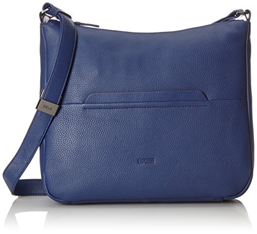 Bree- Faro 3, Blueprint, Cross Shoulder L S18, Bolsos maletín, Mujer, Azul (Blue), 12x30x37 cm (B x H x T)