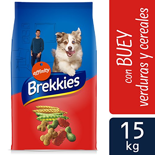 Brekkies Pienso para Perros con Buey y Verduras - 15000 gr