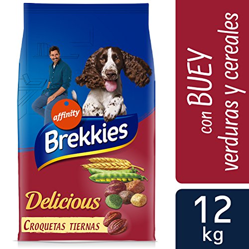 Brekkies Pienso para Perros Delicious con Buey - 12000 gr