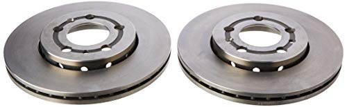 Brembo 09.7011.14 - Discos de Frenos, 25,5 mm, diámetro 256 mm, diámetro de centrado 65 mm, altura total 36,5 mm 2 unidades