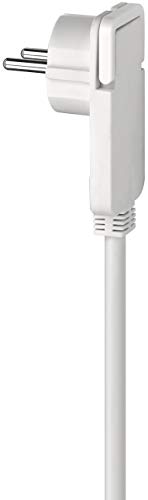 Brennenstuhl Cable alargador de 2 m con enchufe plano (alargador eléctrico, enchufe plano, para interiores) blanco Brennenstuhl Cable alargador de 2 m con enchufe plano (alargador eléctrico, enchufe plano, para interiores) blanco