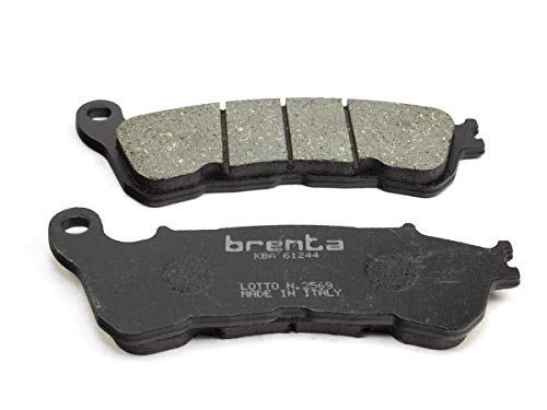 Brenta Pastillas freno organiche Moto para Honda SH 150, Fes 125 S-Wing, NES 125, CBF 600 N