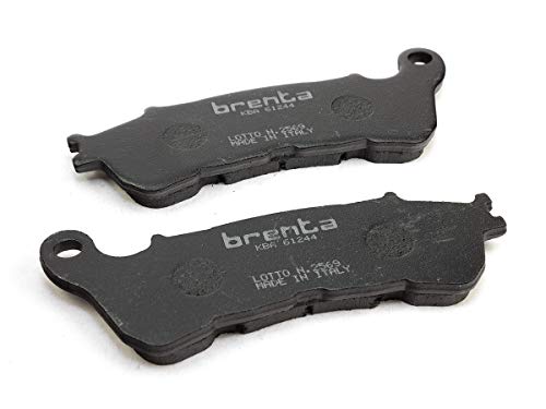 Brenta Pastillas freno organiche Moto para Honda SH 150, Fes 125 S-Wing, NES 125, CBF 600 N