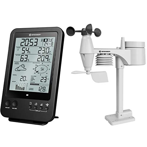 Bresser ESTACIÓN METEOROLÓGICA 5EN1 Wetter Center, Negro Bresser ESTACIÓN METEOROLÓGICA 5EN1 Wetter Center, Negro