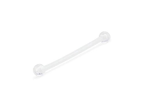 Briana Williams 5pcs Claro Flexible Bioplast Barbell Industrial Piercing Cuerpo joyería retenedor 38 mm Briana Williams 5pcs Claro Flexible Bioplast Barbell Industrial Piercing Cuerpo joyería retenedor 38 mm