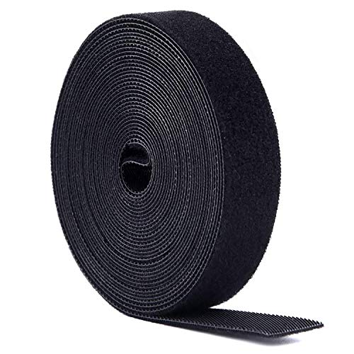 Bridas, Presilla Reutilizables 5m x20mm, Doble Cara Cables 1 rollo, Cinta para Cables Corte libre, Sujeta Cables,Tiras de Bridas, Presilla Reutilizables 5m x20mm, Doble Cara Cables 1 rollo, Cinta para Cables Corte libre, Sujeta Cables,Tiras de