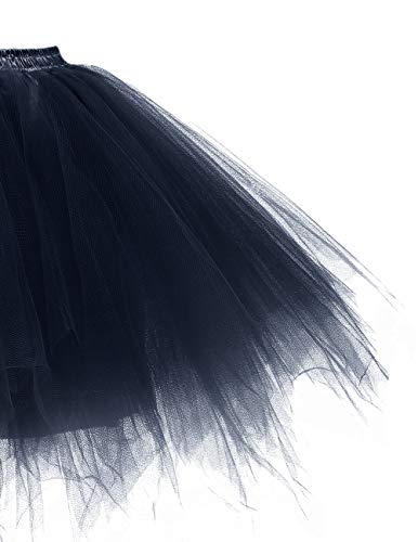 Bridesmay Mujeres Faldas Enaguas Cortas Tul Plisada Fiesta Tutu Ballet Navy XL Bridesmay Mujeres Faldas Enaguas Cortas Tul Plisada Fiesta Tutu Ballet Navy XL