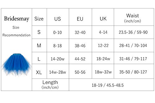 Bridesmay Mujeres Faldas Enaguas Cortas Tul Plisada Fiesta Tutu Ballet Royal Blue S Bridesmay Mujeres Faldas Enaguas Cortas Tul Plisada Fiesta Tutu Ballet Royal Blue S