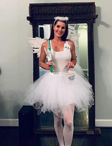 Bridesmay Mujeres Faldas Enaguas Cortas Tul Plisada Fiesta Tutu Ballet White XL Bridesmay Mujeres Faldas Enaguas Cortas Tul Plisada Fiesta Tutu Ballet White XL
