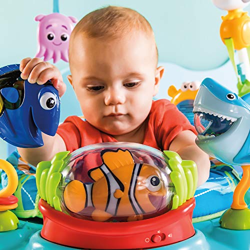 Bright Starts, Disney Baby Saltador y Centro de actividades Buscando a Nemo con más de 13 juguetes, luz y música, 4 alturas regulables Bright Starts, Disney Baby Saltador y Centro de actividades Buscando a Nemo con más de 13 juguetes, luz y música, 4 alturas regulables