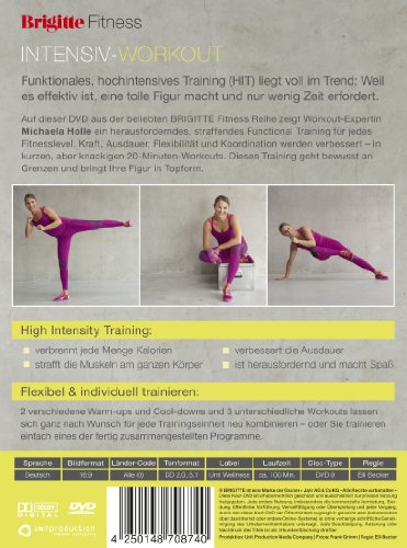 Brigitte Fitness - Intensiv-Workout abnehmen, fit werden, sich schön fühlen! [Alemania] [DVD]