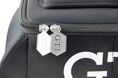 BRISA VW Collection - Volkswagen Golf GTI CocheBolsa Universal de Neopreno, Neceser, Bolso de Maquillaje-Cosméticos-Aseo, Estuche de lápices, Caja de Almuerzo, Equipaje (Hexágono/Negro) BRISA VW Collection - Volkswagen Golf GTI CocheBolsa Universal de Neopreno, Neceser, Bolso de Maquillaje-Cosméticos-Aseo, Estuche de lápices, Caja de Almuerzo, Equipaje (Hexágono/Negro)