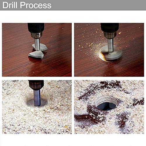 Brocas Forstner para Madera, Bst4UDirect 16PCS Sierra De Orificio Para CarpinteríA De Acero Aleado Recubierto De Titanio Juegos De Brocas Hss Ideales Para Hacer Agujeros Limpios Fondo Plano En Madera Brocas Forstner para Madera, Bst4UDirect 16PCS Sierra De Orificio Para CarpinteríA De Acero Aleado Recubierto De Titanio Juegos De Brocas Hss Ideales Para Hacer Agujeros Limpios Fondo Plano En Madera