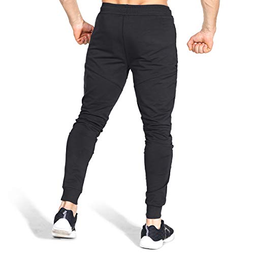 Brokig Vertex Gym Pantalones de chándal para hombre, con bolsillos, para correr y hacer jogging Brokig Vertex Gym Pantalones de chándal para hombre, con bolsillos, para correr y hacer jogging