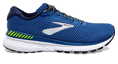 Brooks Adrenaline GTS 20, Zapatillas para Correr para Hombre, Blue Nightlife White, 41 EU