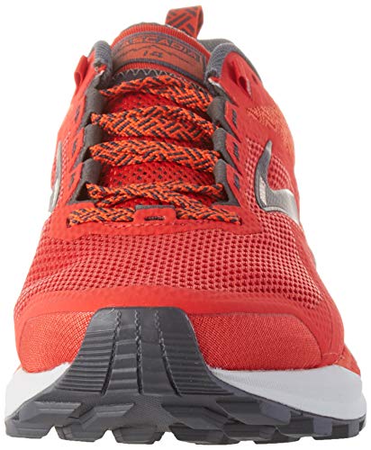 Brooks Cascadia 14, Zapatilla de Correr para Hombre, Red Ebony Grey, 44 EU