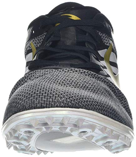 Brooks Elmn8 V4, Zapatillas de Running Unisex Adulto, Multicolor (Black/Gold/White 047), 38.5 EU