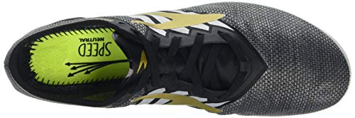 Brooks Elmn8 V4, Zapatillas de Running Unisex Adulto, Multicolor (Black/Gold/White 047), 38.5 EU