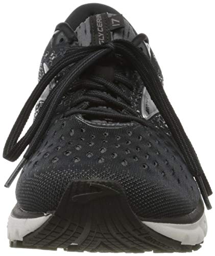 Brooks Glycerin 17, Zapatillas para Correr para Hombre, Black/Ebony/Silver, 42.5 EU