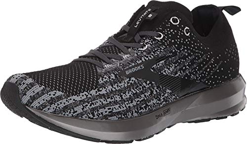 Brooks Levitate 3, Zapatilla De Correr Hombre, Negro (Black/Ebony/Silver), 42.5 EU