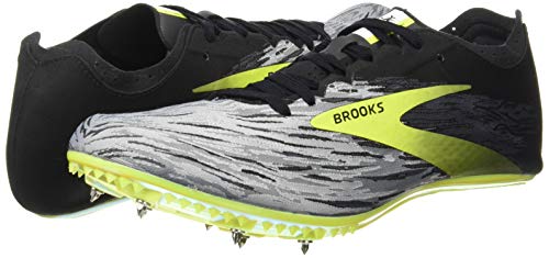 Brooks QW-K v4, Zapatillas para Correr Hombre, Black Grey Nightlife, 42.5 EU