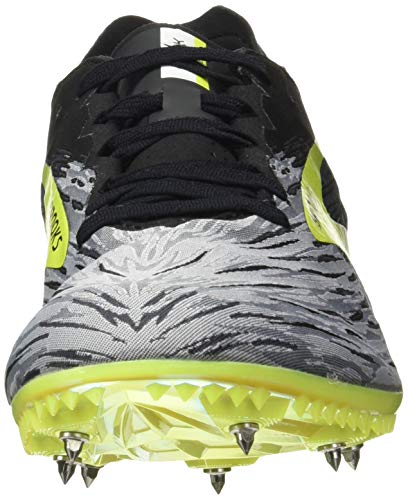 Brooks QW-K v4, Zapatillas para Correr Hombre, Black Grey Nightlife, 42.5 EU