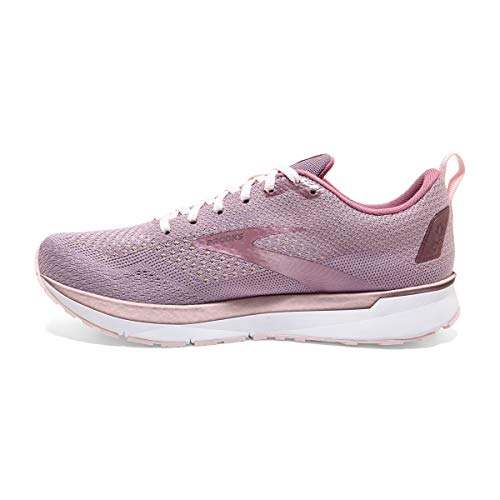 Brooks Revel 4, Zapatillas para Correr Mujer, Almond/Metallic/Primrose, 38.5 EU