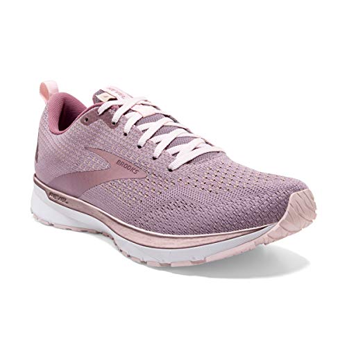 Brooks Revel 4, Zapatillas para Correr Mujer, Almond/Metallic/Primrose, 38.5 EU