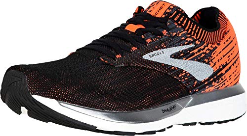 Brooks Ricochet, Zapatillas de Running Hombre, Multicolor (Black/Orange/Ebony 038), 45.5 EU