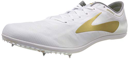 Brooks Wire V5, Zapatillas de Running Unisex Adulto, Blanco (White/Gold 102), 47.5 EU Brooks Wire V5, Zapatillas de Running Unisex Adulto, Blanco (White/Gold 102), 47.5 EU