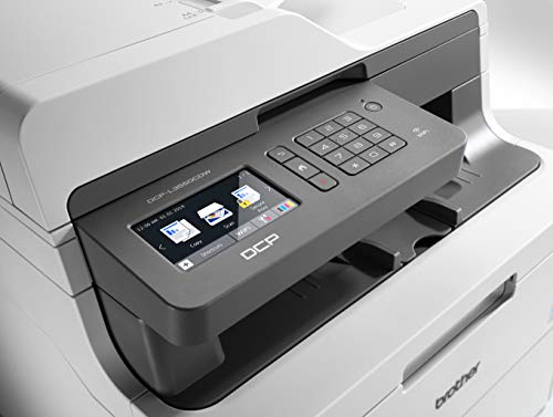 Brother DCP-L3550CDW - Impresora multifunción (Wifi, USB 2.0, 512 MB, 800 MHz, 18 ppm, 400 W) Blanco Brother DCP-L3550CDW - Impresora multifunción (Wifi, USB 2.0, 512 MB, 800 MHz, 18 ppm, 400 W) Blanco