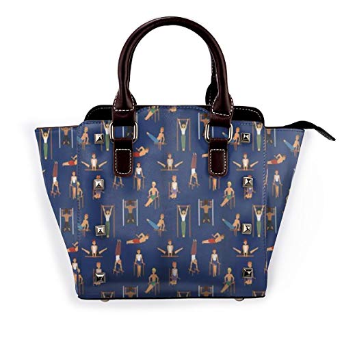 BROWCIN Gimnasia Estilo Dibujos Animados Chicos Haciendo Ejercicio Fitness Culturismo Atlético Multicolor Desmontable Moda Tendencia Bolso de las señoras Bolso de hombro BROWCIN Gimnasia Estilo Dibujos Animados Chicos Haciendo Ejercicio Fitness Culturismo Atlético Multicolor Desmontable Moda Tendencia Bolso de las señoras Bolso de hombro