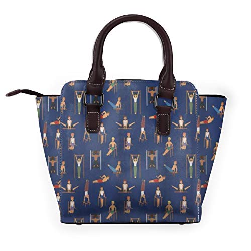 BROWCIN Gimnasia Estilo Dibujos Animados Chicos Haciendo Ejercicio Fitness Culturismo Atlético Multicolor Desmontable Moda Tendencia Bolso de las señoras Bolso de hombro BROWCIN Gimnasia Estilo Dibujos Animados Chicos Haciendo Ejercicio Fitness Culturismo Atlético Multicolor Desmontable Moda Tendencia Bolso de las señoras Bolso de hombro