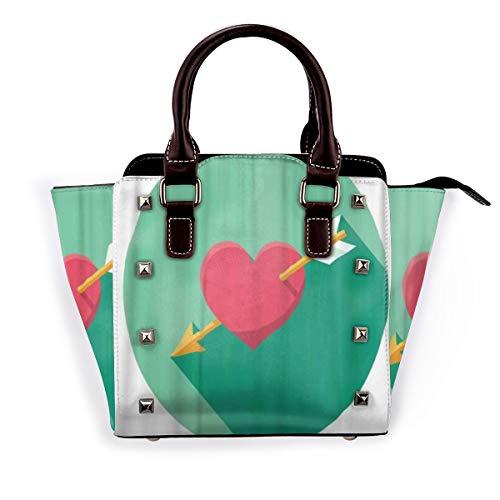 BROWCIN Icono de flecha de cupidos de diseño plano de boda con sombra lateral Desmontable Moda Tendencia Bolso de las señoras Bolso de hombro BROWCIN Icono de flecha de cupidos de diseño plano de boda con sombra lateral Desmontable Moda Tendencia Bolso de las señoras Bolso de hombro