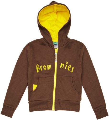 Brownie Guide Sudadera, Brown, Talla Inglesa: C24IN para Niñas