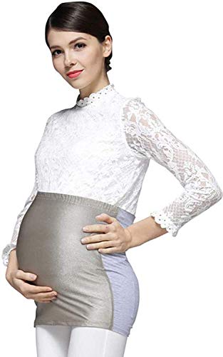 BRSL Delantal contra la radiación de Las Mujeres Embarazadas, Material de algodón de Fibra 100% de Plata, Ropa Protectora de Onda electromagnética, m (Size : XX-Large) BRSL Delantal contra la radiación de Las Mujeres Embarazadas, Material de algodón de Fibra 100% de Plata, Ropa Protectora de Onda electromagnética, m (Size : XX-Large)