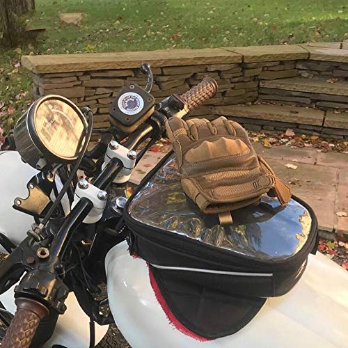Bruce Dillon Pantalla táctil de Cuero de la PU de la Motocicleta Guantes de nudillo Duro Racing Biker Motocicleta Motocross - Verde XLX Bruce Dillon Pantalla táctil de Cuero de la PU de la Motocicleta Guantes de nudillo Duro Racing Biker Motocicleta Motocross - Verde XLX