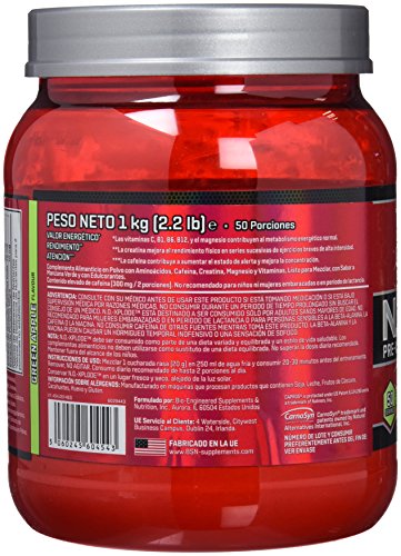 BSN No Xplode Pre-Entreno, Manzana Verde - 1000 g