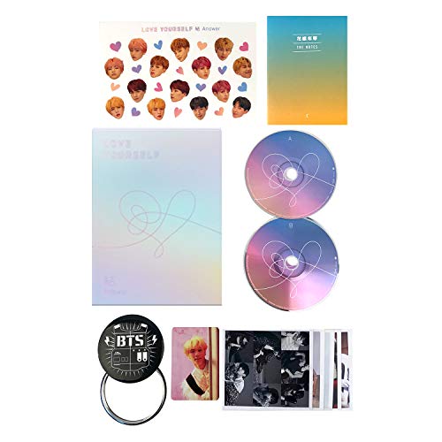 BTS Album - LOVE YOURSELF 結 ANSWER [ E ver. ] 2CD + Photobook + Mini Book + Sticker Pack + FREE GIFT / K-POP Sealed