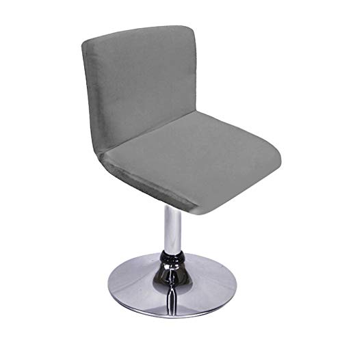 BTSKY - Juego de 2 fundas para taburetes de barra con respaldo y funda elástica para silla de comedor con giro corto (sin sillas) BTSKY - Juego de 2 fundas para taburetes de barra con respaldo y funda elástica para silla de comedor con giro corto (sin sillas)