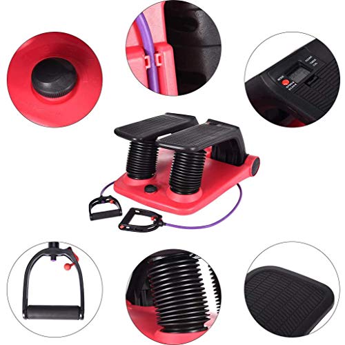 BTTHWR Air Stepper Climber Fitness Machine Cable Resistente Air Step Aerobics Machine Escalera Stepper Equipo de Ejercicio con CD Máquina de Adelgazamiento de Ejercicio BTTHWR Air Stepper Climber Fitness Machine Cable Resistente Air Step Aerobics Machine Escalera Stepper Equipo de Ejercicio con CD Máquina de Adelgazamiento de Ejercicio
