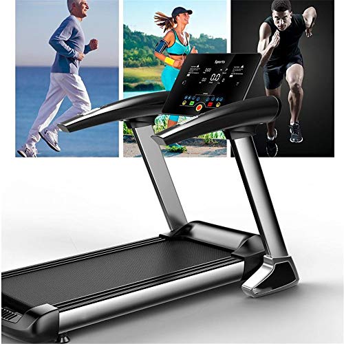 BTTNW OS Cinta De Correr Cinta de Correr Plegable caminadora eléctrica Tapiz rodante Adecuado for la conexión inalámbrica Bluetooth Inicio Ejercicio Maquina Funcionando