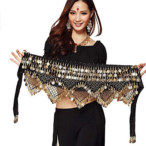Bufanda para Danza del Vientre, Cinturón para Danza del Vientre, Cinturón para Danza India, Cadena de Cintura de Baile, Decoración de Bailarina, para Espectáculo, Fiesta, Celebración, Estudio Bufanda para Danza del Vientre, Cinturón para Danza del Vientre, Cinturón para Danza India, Cadena de Cintura de Baile, Decoración de Bailarina, para Espectáculo, Fiesta, Celebración, Estudio