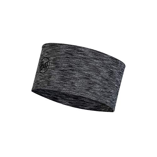 Buff Graphite Cinta De Pelo Lana Merino Midweight, Unisex Adulto, Talla única Buff Graphite Cinta De Pelo Lana Merino Midweight, Unisex Adulto, Talla única